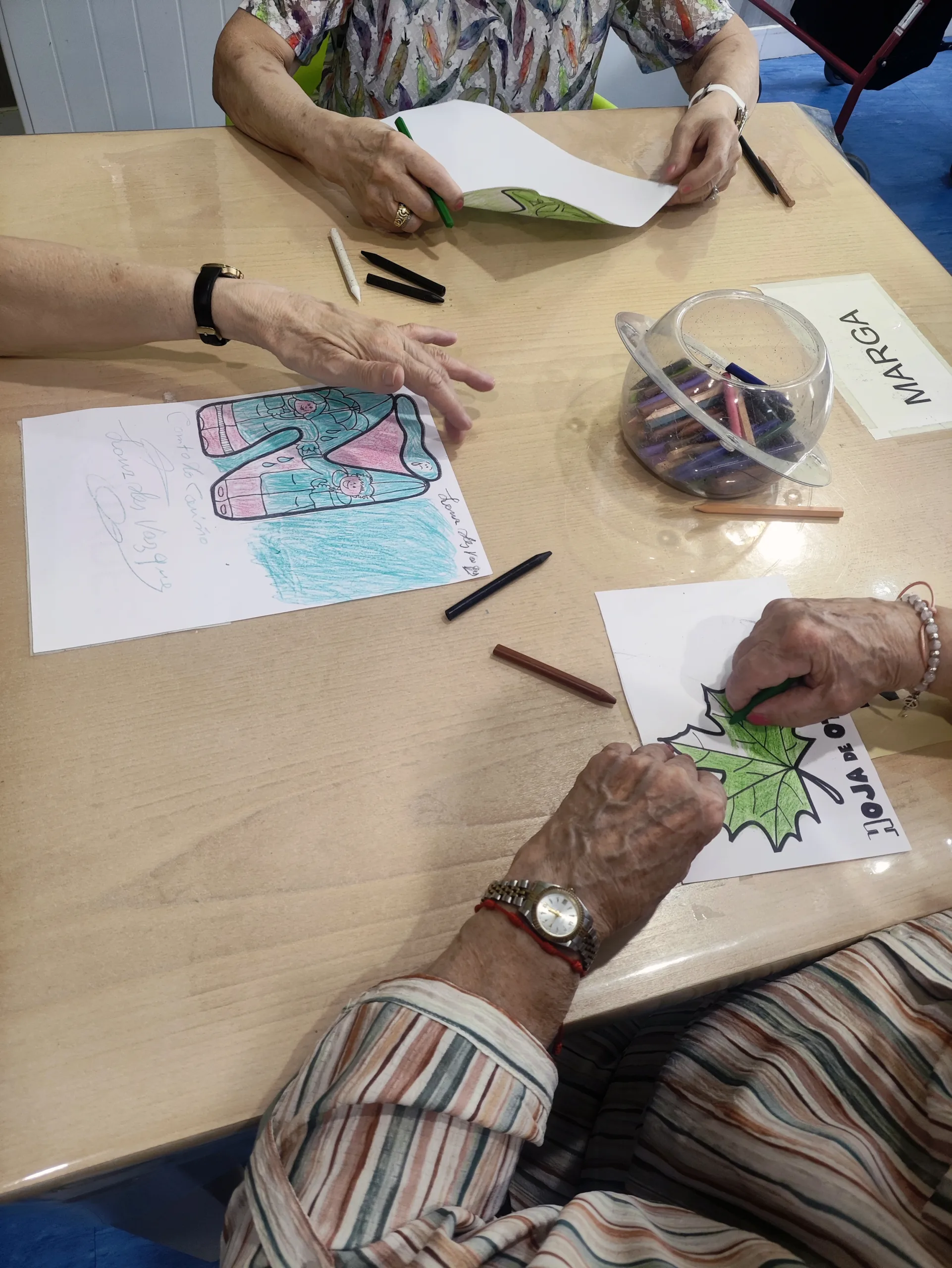 Actividades sociales en el Centro de Día Errekalde